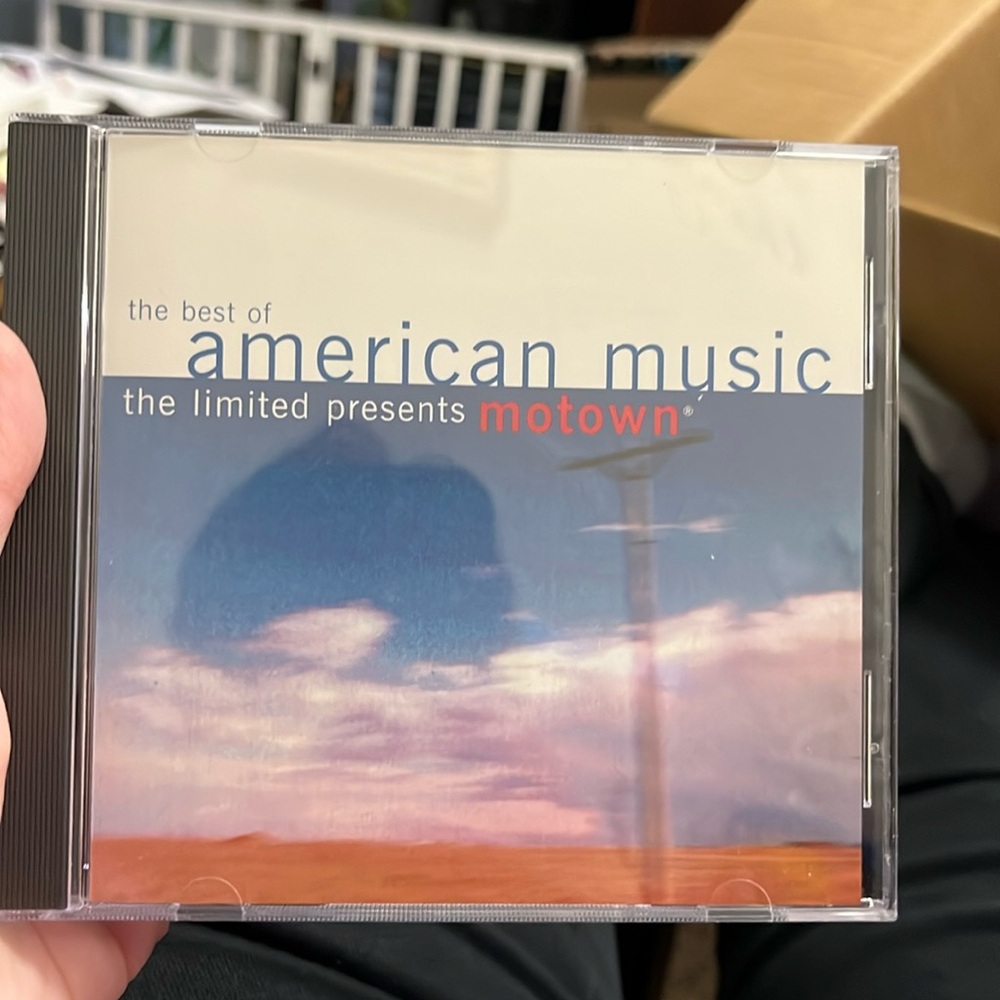 Music CD, The Best America Music, The Limited Presents Motown, Blue, White